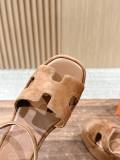 Women H*ermes Top Quality Sandals 5-7.5CM