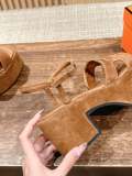 Women H*ermes Top Quality Sandals 5-7.5CM