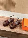 Women H*ermes Top Quality Sandals 5-7.5CM