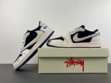 A*ir J*ordan 1 Low F*ragment x Tr*avis S*cott x Supreme  SJ2068-127