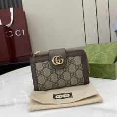G*ucci Wallets Top Quality 13*8.5*2CM