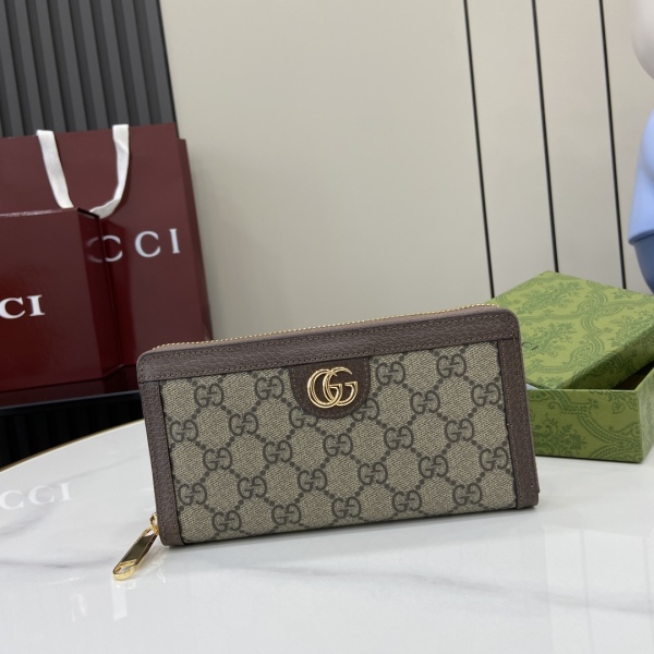 G*ucci Wallets Top Quality 19*10*2.5CM