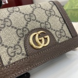 G*ucci Wallets Top Quality 11*9*3CM