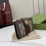 G*ucci Wallets Top Quality 13*8.5*2CM