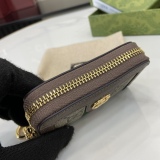 G*ucci Wallets Top Quality 10.5*6.5*2.5CM