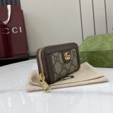 G*ucci Wallets Top Quality 10.5*7*2.5CM