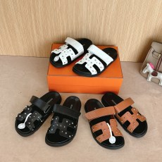 Men Women  H*ermes Top Quality Sandals