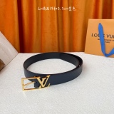 L*ouis V*uitton  Belts Top Quality  35MM