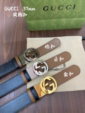 G*ucci  Belts Top Quality  37MM