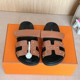 Men Women  H*ermes Top Quality Sandals