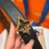 L*ouis V*uitton  Belts Top Quality  30MM