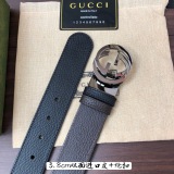 G*ucci  Belts Top Quality  38MM