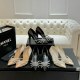 Women C*hanel Top Quality Sandals 8.5CM