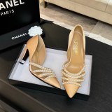 Women C*hanel Top Quality Sandals 8.5CM