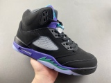 J*ordan 5 Retro 'Black Grape 136027-007