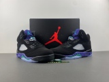 J*ordan 5 Retro 'Black Grape 136027-007