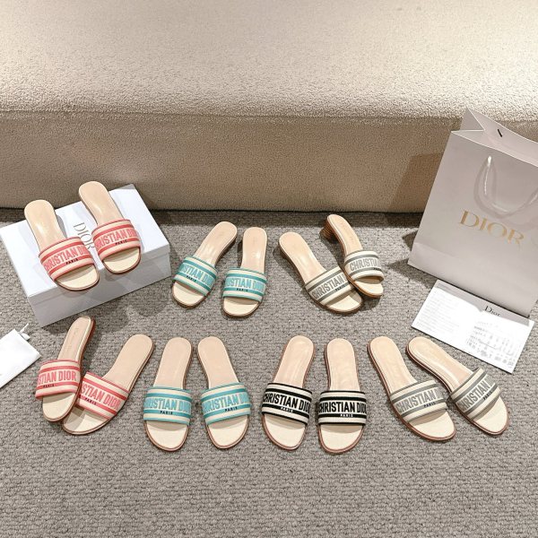 Women D*ior Top Sandals