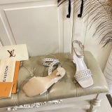 Women  L*ouis V*uitton Top Quality Sandals 8.5CM