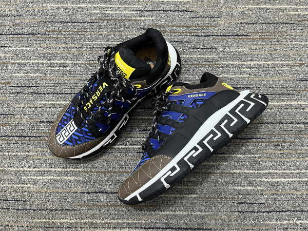 Men Women V*ersace Top Sneakers