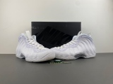 N*ike A*ir Foamposite One “Triple White” HJ5195-100