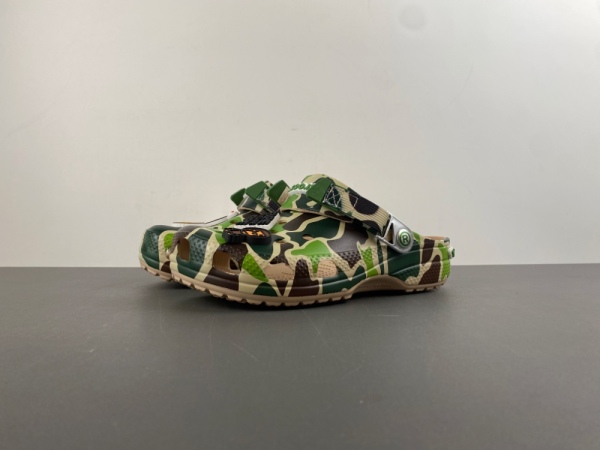 B*APE x C*rocs Classic Clog 'ABC Camo - Green' 209627-212