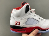 J*ordan 5 Fire Red Black Tongue HQ7978-101