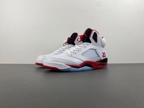 J*ordan 5 Fire Red Black Tongue HQ7978-101