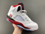 J*ordan 5 Fire Red Black Tongue HQ7978-101