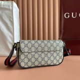 G*ucci Top Quality Bag  13*22*4CM