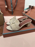Women L*oro P*iana Top Quality Sandals