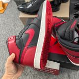 A*ir J*ordan 1 High ’85 “Bred” Color: Black/Varsity Red-White   HV6674-067