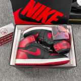 A*ir J*ordan 1 High ’85 “Bred” Color: Black/Varsity Red-White   HV6674-067