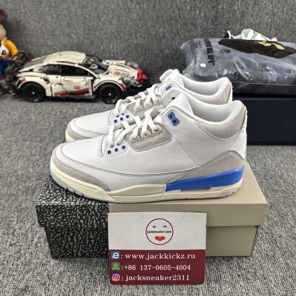 Air Jordan 3 “Lucky Shorts” UNC  CT8532-101