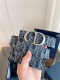 D*ior Belts Top Quality  35MM