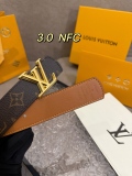 L*ouis V*uitton  Belts Top Quality  30MM