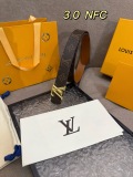 L*ouis V*uitton  Belts Top Quality  30MM