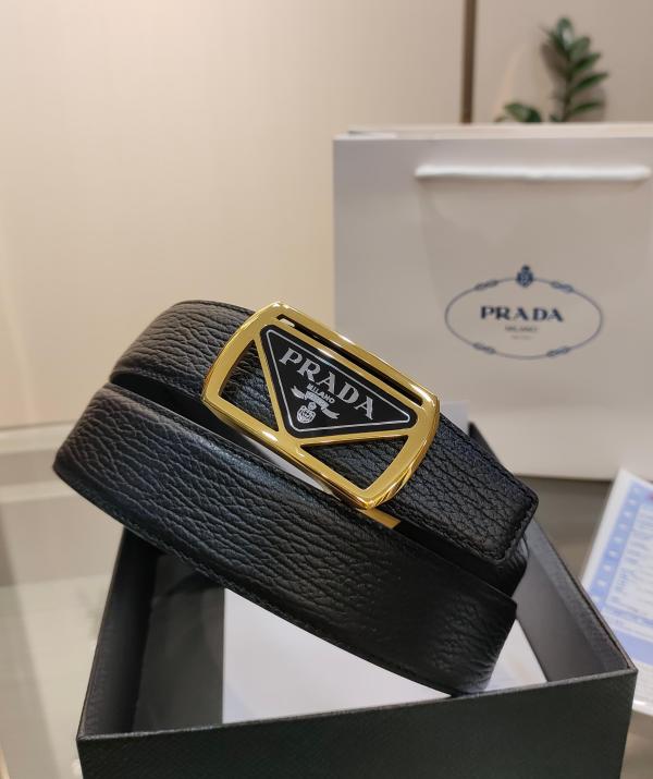 P*RADA Belts Top Quality 35MM