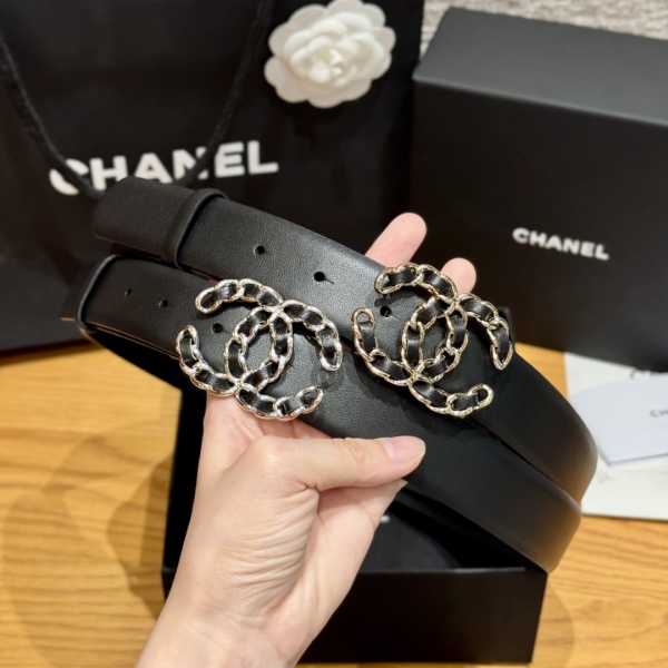 C*hanel Belts Top Quality  30MM