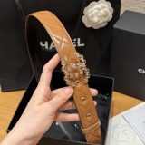 C*hanel Belts Top Quality  30MM