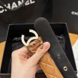 C*hanel Belts Top Quality  30MM