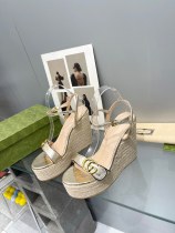 Women G*ucci Top Quality Sandals  Heels 8cm