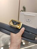 P*RADA Belts Top Quality 35MM