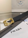 P*RADA Belts Top Quality 35MM