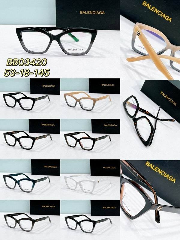 B*ALENCIAG Glasses Top Quality