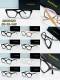 B*ALENCIAG Glasses Top Quality