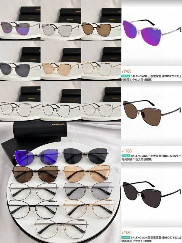 B*ALENCIAG Glasses Top Quality