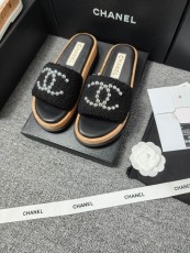 Women C*hanel Top Quality Slippers