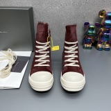 Men Women R*ick O*wens Top Sneakers