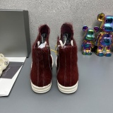 Men Women R*ick O*wens Top Sneakers