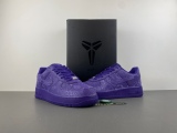 5K版 K*obe B*ryant x A*ir F*orce 1 Low “Court Purple”  IB0018-500